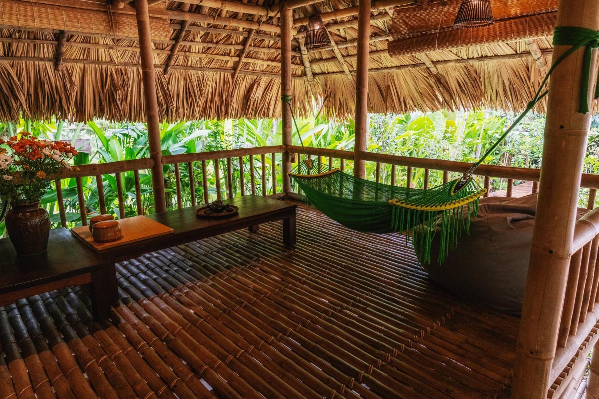 Dinh Gia Trang - Homestay & Coffee The Ruong Exterior foto