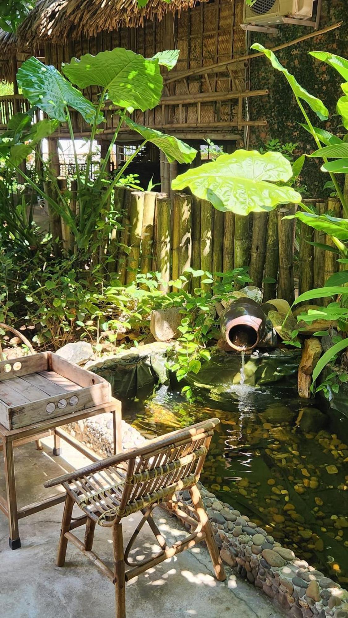 Dinh Gia Trang - Homestay & Coffee The Ruong Exterior foto