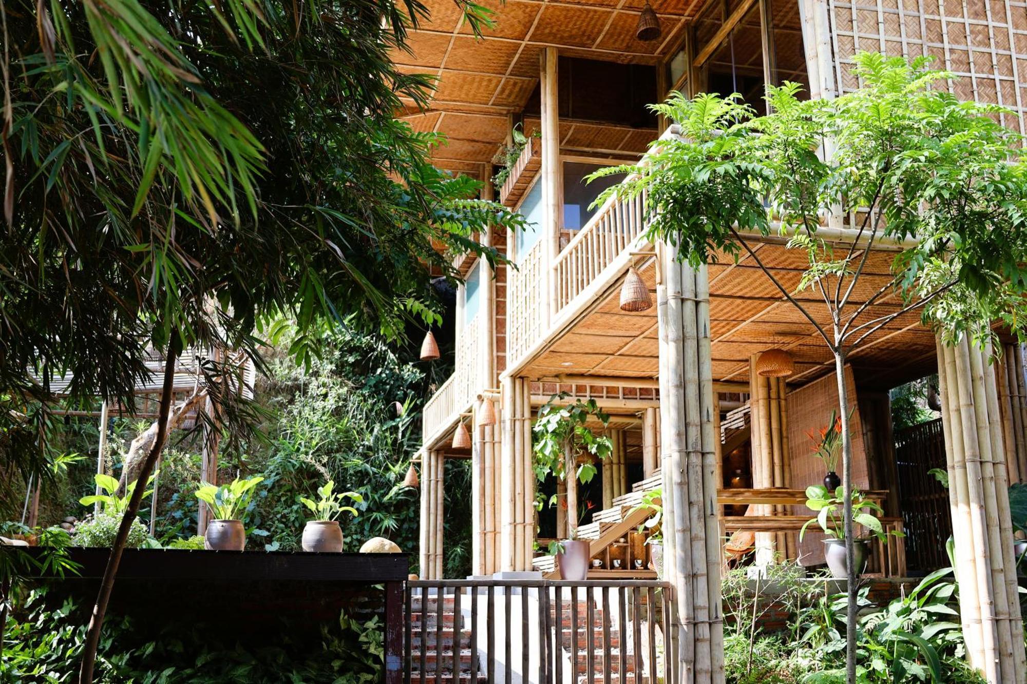 Dinh Gia Trang - Homestay & Coffee The Ruong Exterior foto